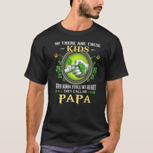 T-shirt Donc Il Y A Ces Enfants Qui M'Ont Volé Le Coeur Pa