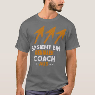 T-shirt DONC REGARDE UN GENIUS COACH nager cadeau sport