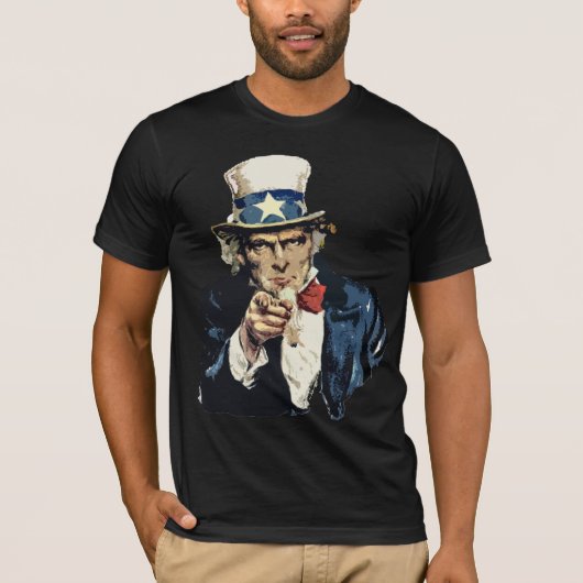 T-shirt d'Oncle Sam (Devant)