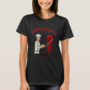 T-shirt Döner Kebap Cuisson Classique Avec Poignée De Keba