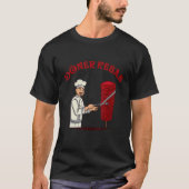 T-shirt Döner Kebap Cuisson Classique Avec Poignée De Keba (Devant)