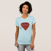 T-shirt d'onglet de guitare (Devant entier)