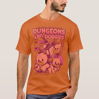 T-shirt Donjon et Doggies