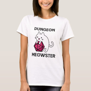 T-shirt Donjon Meowster Chat Drôle