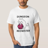 T-shirt Donjon Meowster Chat Drôle (Devant)