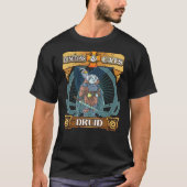 T-shirt Donjons Et Chats Druid Kitten Dinde Chat Nerd Rpg  (Devant)