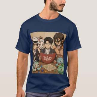 T-shirt Donjons et Dragons avec des amis