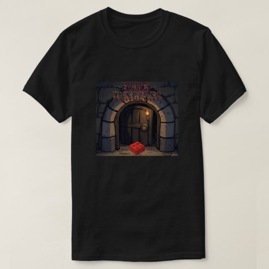 T-shirt Donjons Sombres (Design devant)