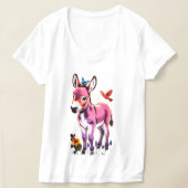 T-shirt Donkey (Poser)
