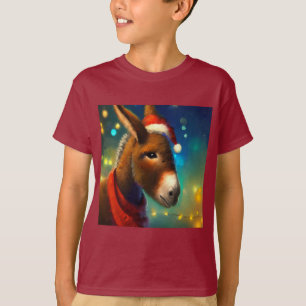 T-shirt Donkey de Noël 3