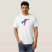 T-shirt Donkey démocrate (Devant entier)