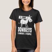 T-shirt Donkey  Mini Farmer (Devant)