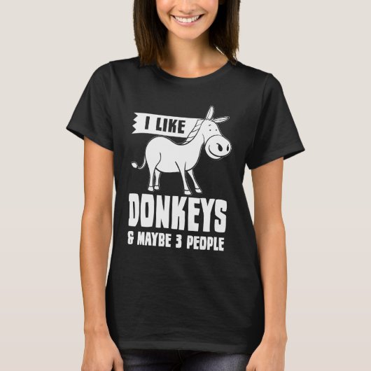 T-shirt Donkey  Mini Farmer (Devant)
