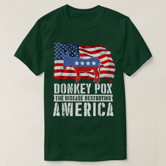 T-shirt Donkey Pox (Design devant)