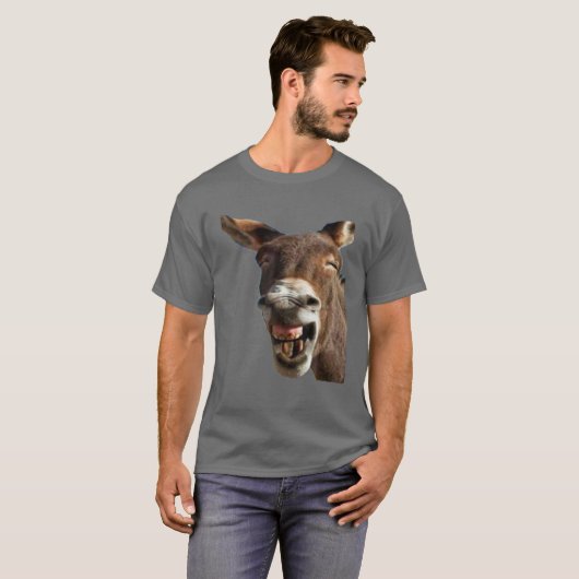 T-SHIRT DONKEY RIRE (Devant entier)