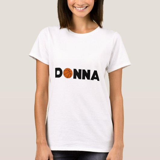 T-shirt Donna Basketball (Devant)