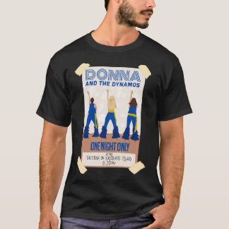 T-shirt Donna et les Dynamos Mamma Mia Ici nous allons enc