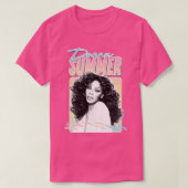T-shirt Donna Summer Retro Style Fans Art Design 1 (Design devant)