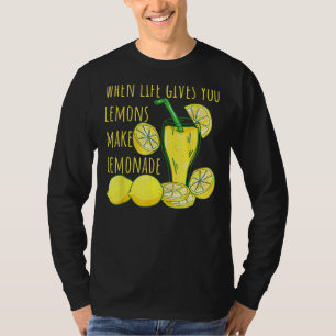 T-shirt Donne aux citrons un effet positif 1