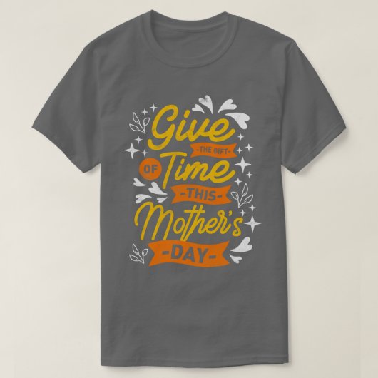 T-shirt Donne Le Temps Fête Des Mères Drôle Dire (Design devant)