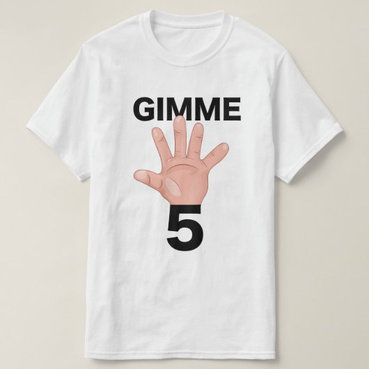 T-shirt Donne m'en 5 (Design devant)