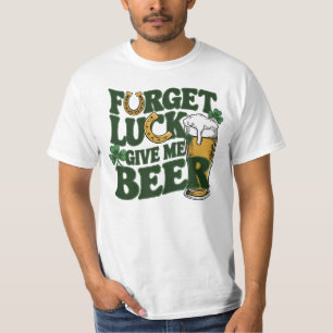 T-shirt Donne-moi de la bière Saint Patrick's Day