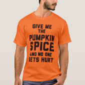 T-shirt Donne-Moi L'Épice Citrouille (Devant)