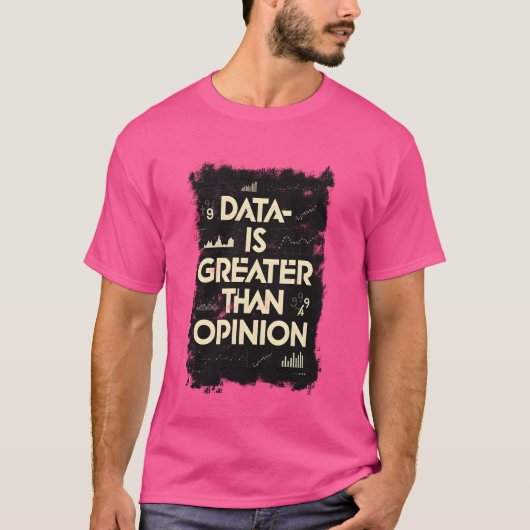 T-shirt Données, Statistiques, Analyse de données, Data Sc (Devant)