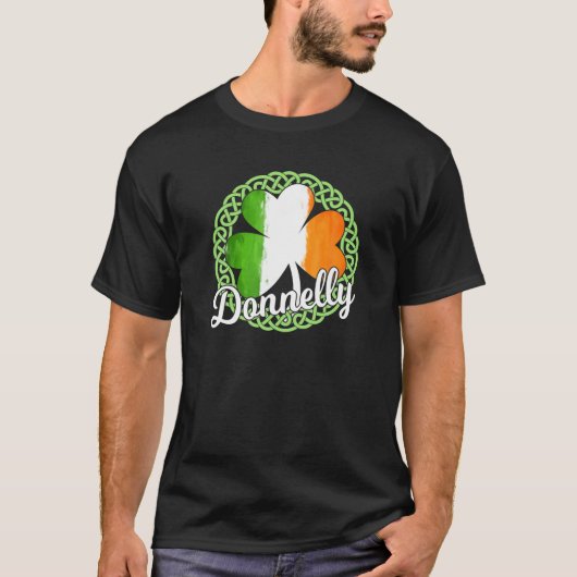 T-shirt Donnelly Irish Nom de famille T Shirt (Devant)