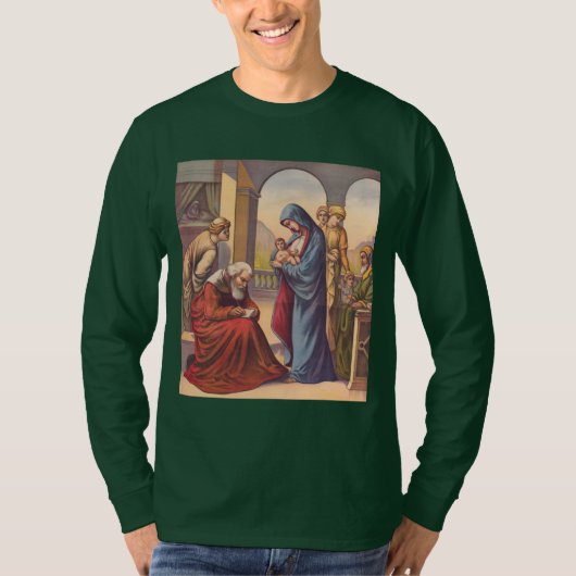 T-shirt Donner à l'enfant le nom de Jean (Devant)