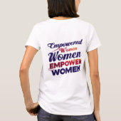T-shirt Donner aux femmes les moyens d'agir (Dos)