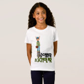 T-Shirt Donner le boursier Père Noël Reindeer (Devant entier)