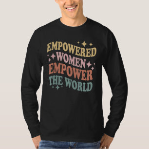 T-shirt Donner Les Moyens Aux Femmes De Donner Le Pouvoir