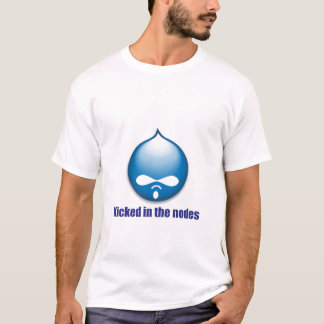 T-shirt donner un coup de pied-dans-noeuds
