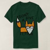 T-SHIRT DONNER UN FOX (Design devant)