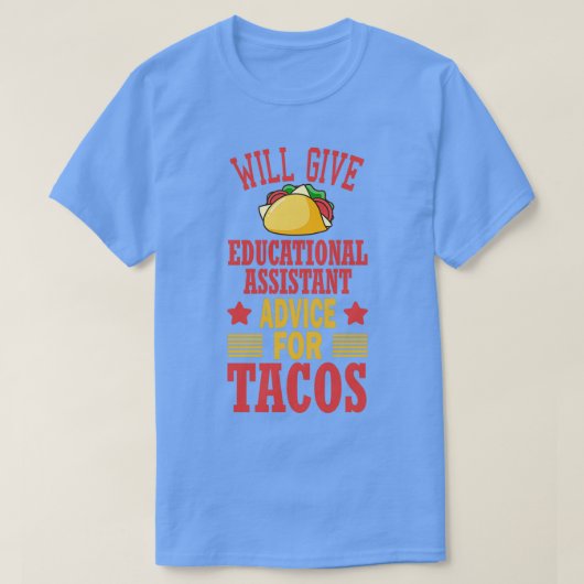 T-shirt donnera à l'assistante éducative cette éducation c (Design devant)