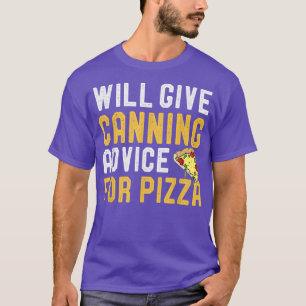 T-shirt Donnera Des Conseils De Canne Pour Pizza Funny Hob