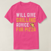 T-shirt Donnera Des Conseils De Gravure Pour Pizza Funny B (Design devant)