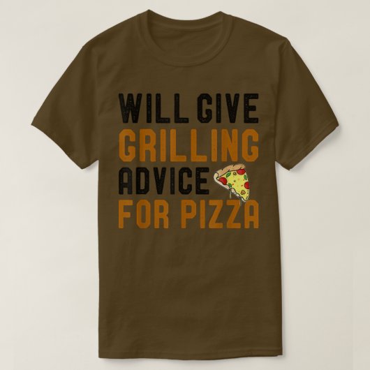 T-shirt Donnera Des Conseils De Gravure Pour Pizza Funny B (Design devant)