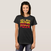 T-shirt Donnera Des Conseils De Rh À L'Employé De Pizza Hu (Devant entier)