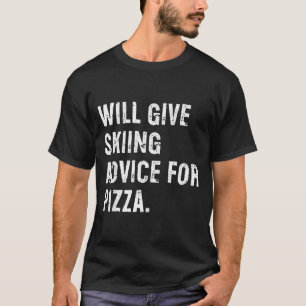 T-shirt Donnera des conseils de ski pour un coach de ski d