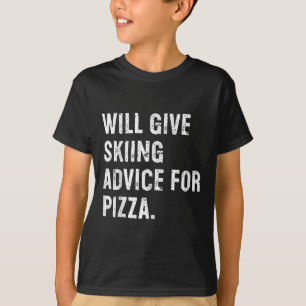 T-shirt Donnera des conseils de ski pour un entraîneur de