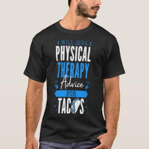 T-shirt Donnera des conseils de thérapie physique pour les