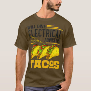 T-shirt Donnera Des Conseils Électriques Pour Le Cadeau Ta