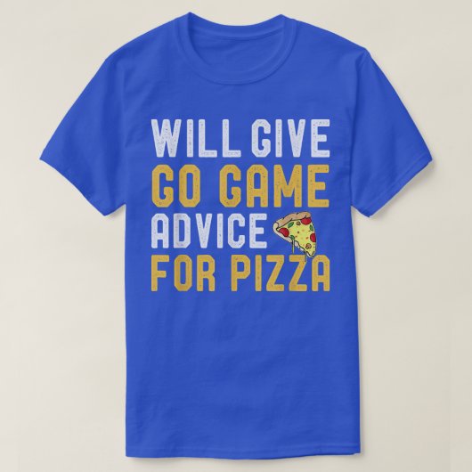 T-shirt Donnera Go Jeu Conseils pour Pizza Stratégie Board (Design devant)