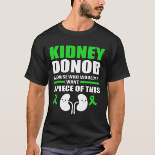 T-shirt Donneur de rein amusant calcul rénal