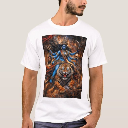 T-shirt Donneuse de bénédictions Déesse Kali (Devant)