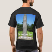 T-shirt Donnez à cancer de la prostate le doigt (Dos)