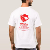 T-shirt Donnez à paix une main - Avaaz.org (Dos)