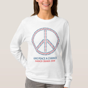 T-shirt Donnez à paix une occasion